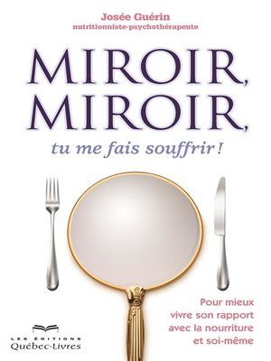cover image of Miroir, miroir, tu me fais souffrir!